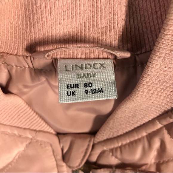 Lindex Baby winter jacket/coat for baby girls, size UK 9-12 mon - Picture 4 of 6